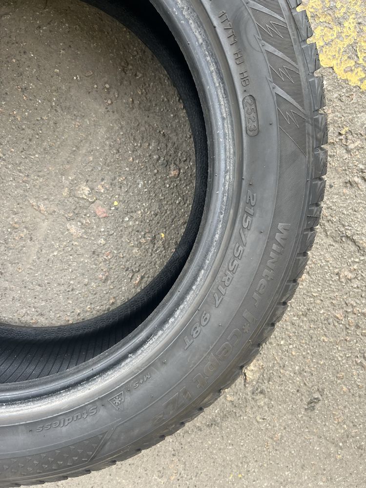 Резина зима 215 55 r17 hankook Winter I*Cept iZ2
