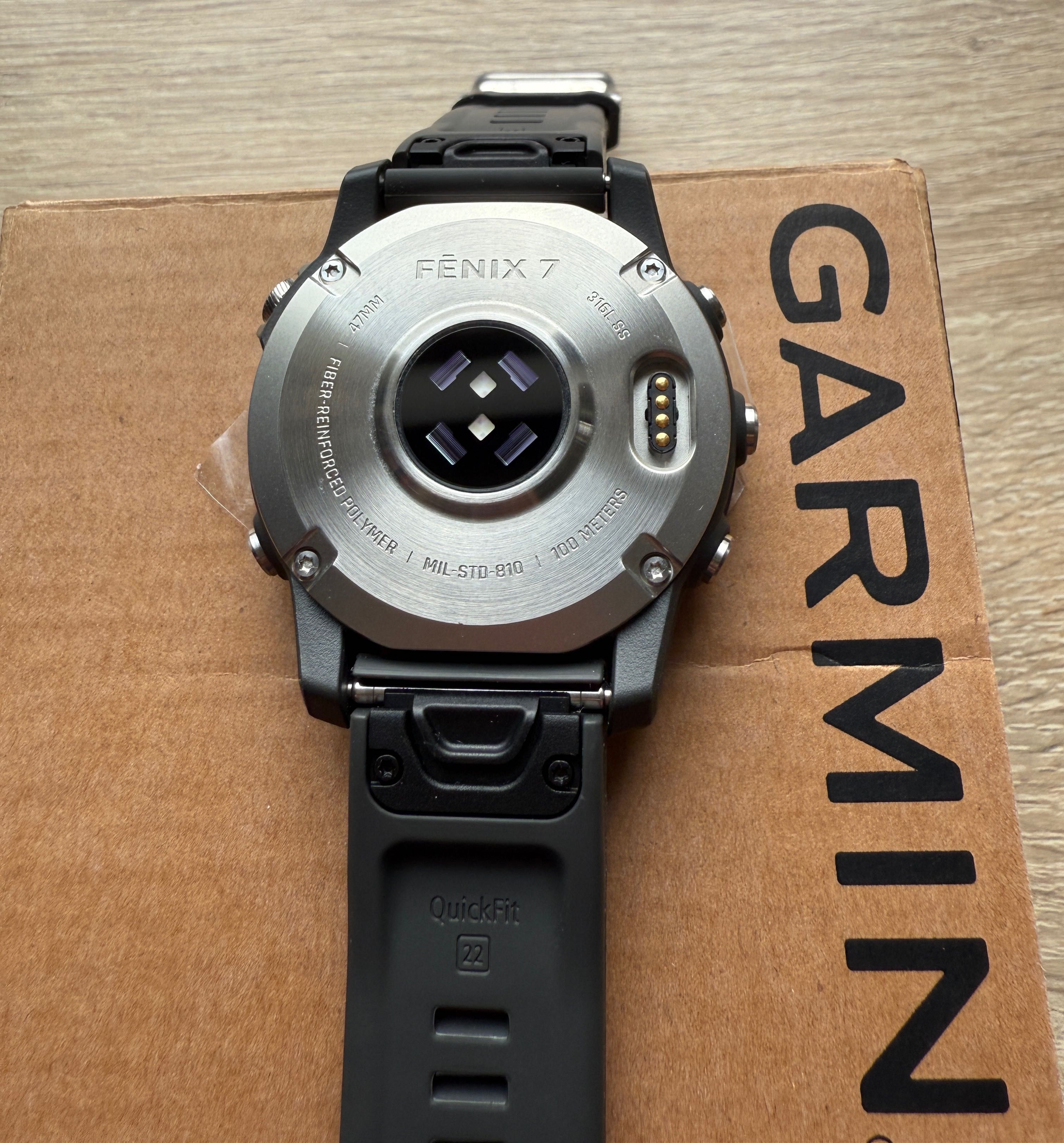 Garmin Fenix 7 Silver *nowy* 24msc gwarancji*