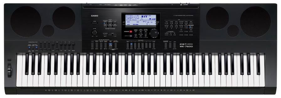 Профессиональный синтезатор для творчества Casio WK-7600, WK-6600