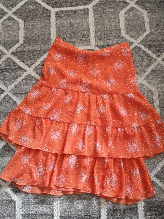 Spódnica h&m z falbankami