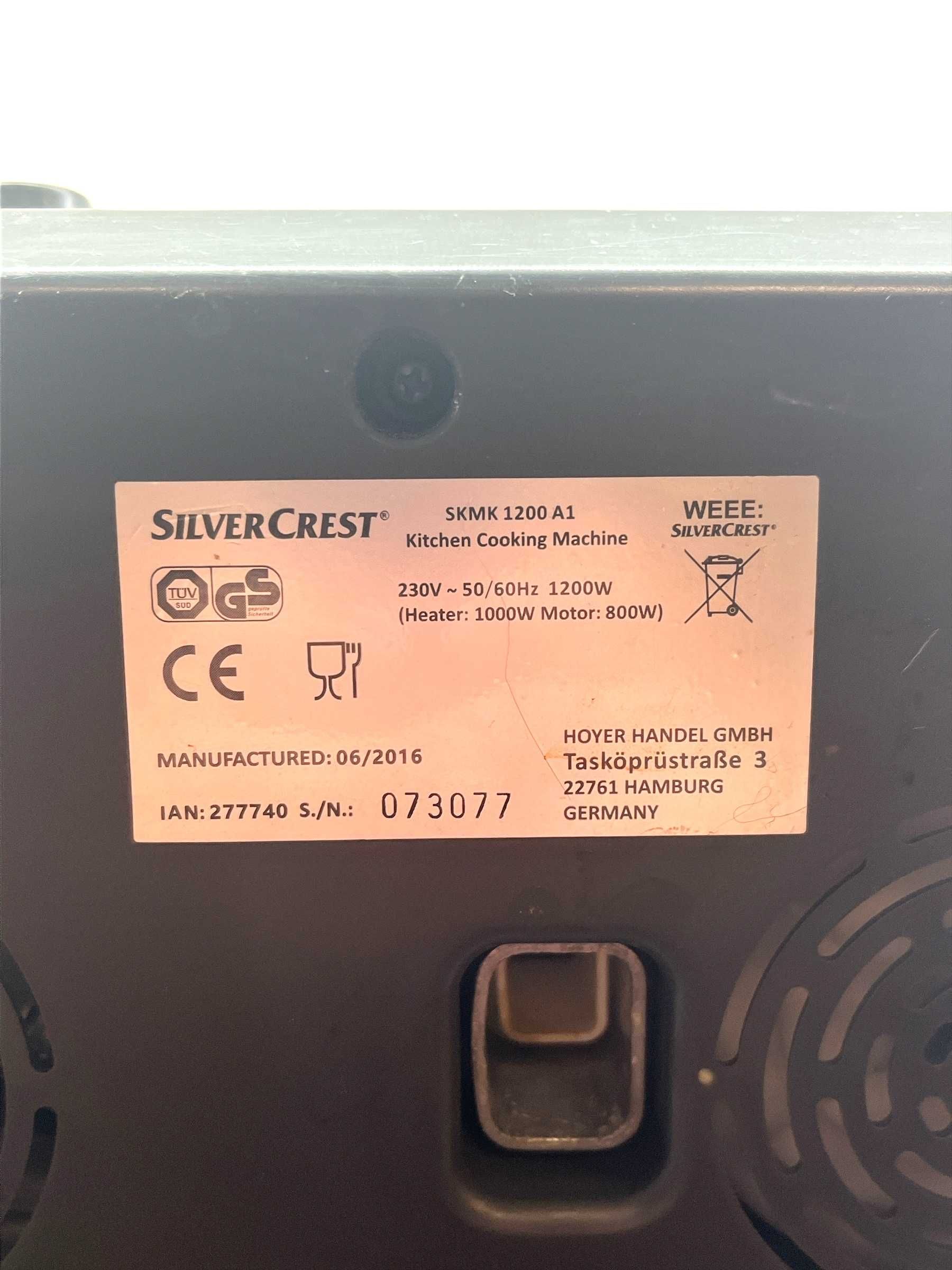 SILVER CREST LIDL SKMK 1200 A1 / komplet