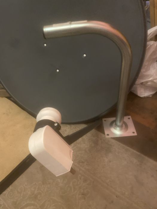 Nowa antena satelitarna + konwerter i mocowanie