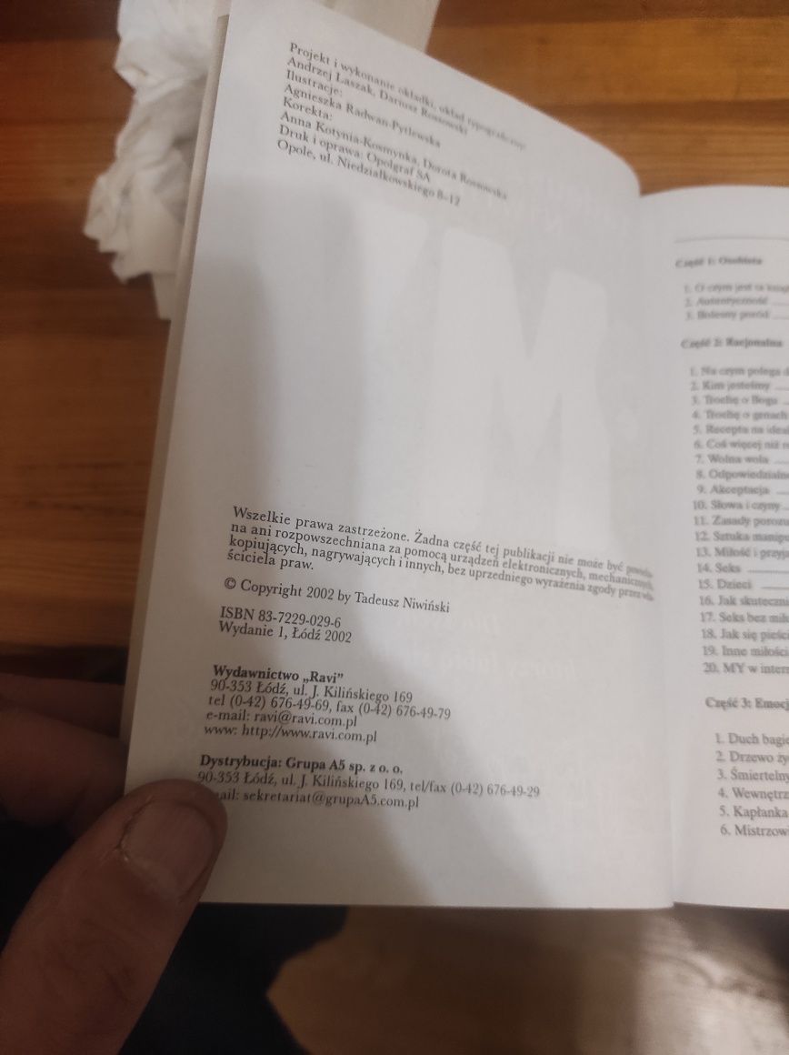 Tadeusz niwiński "My czyli jak być razem" i "Ja"