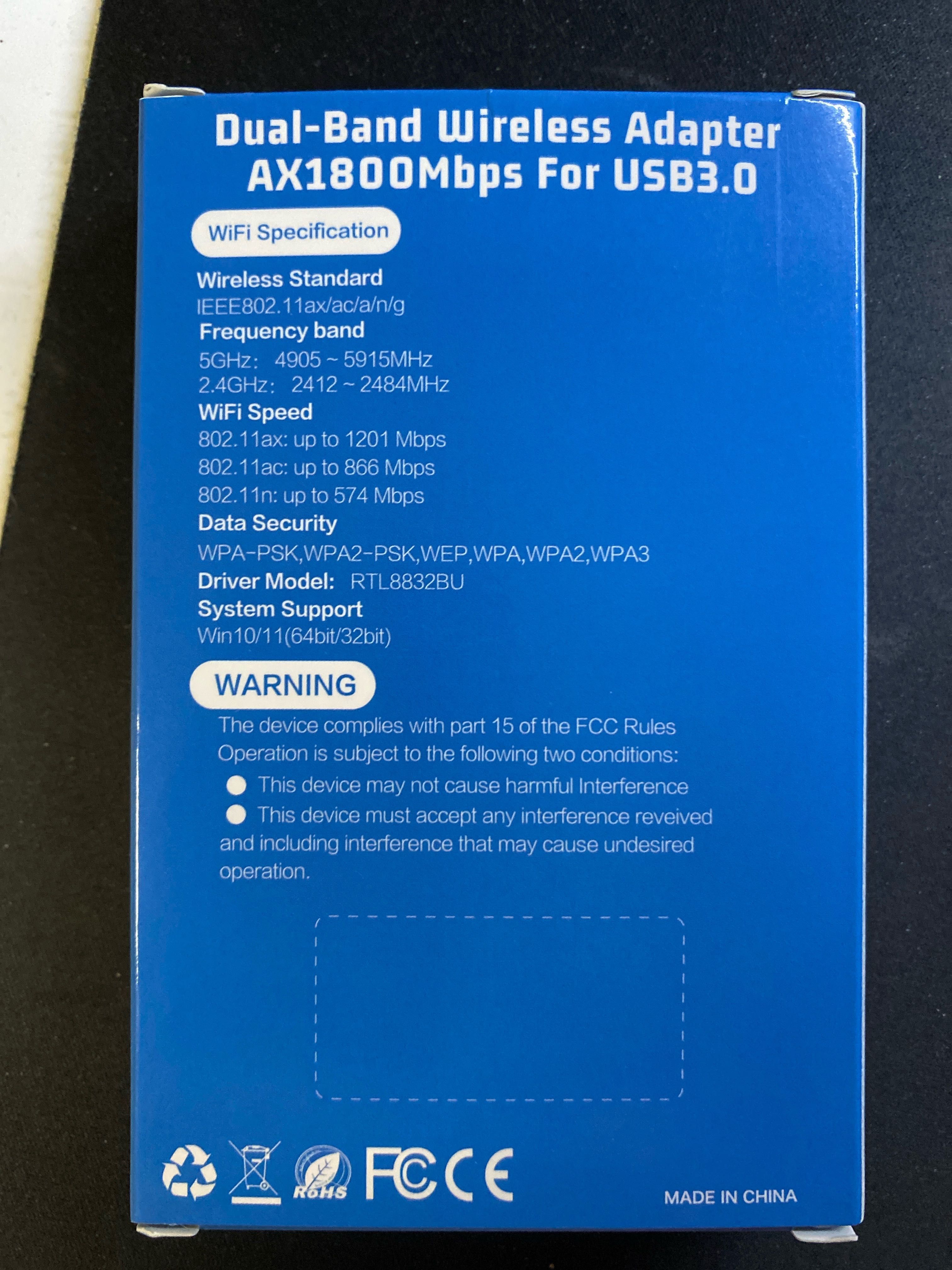 usb wi-fi 6 адаптер