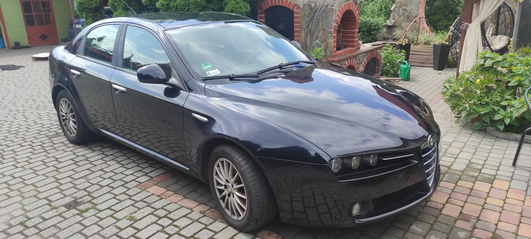 Alfa Romeo 159 1.9 120KM, pierwszy właściciel w kraju, czerwona tapicerka