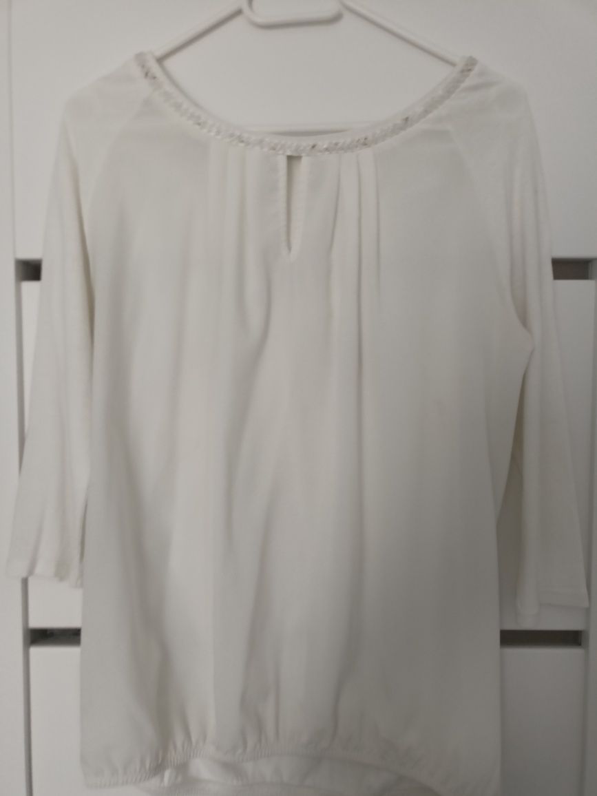Piękna biała bluzeczka Orsay 38