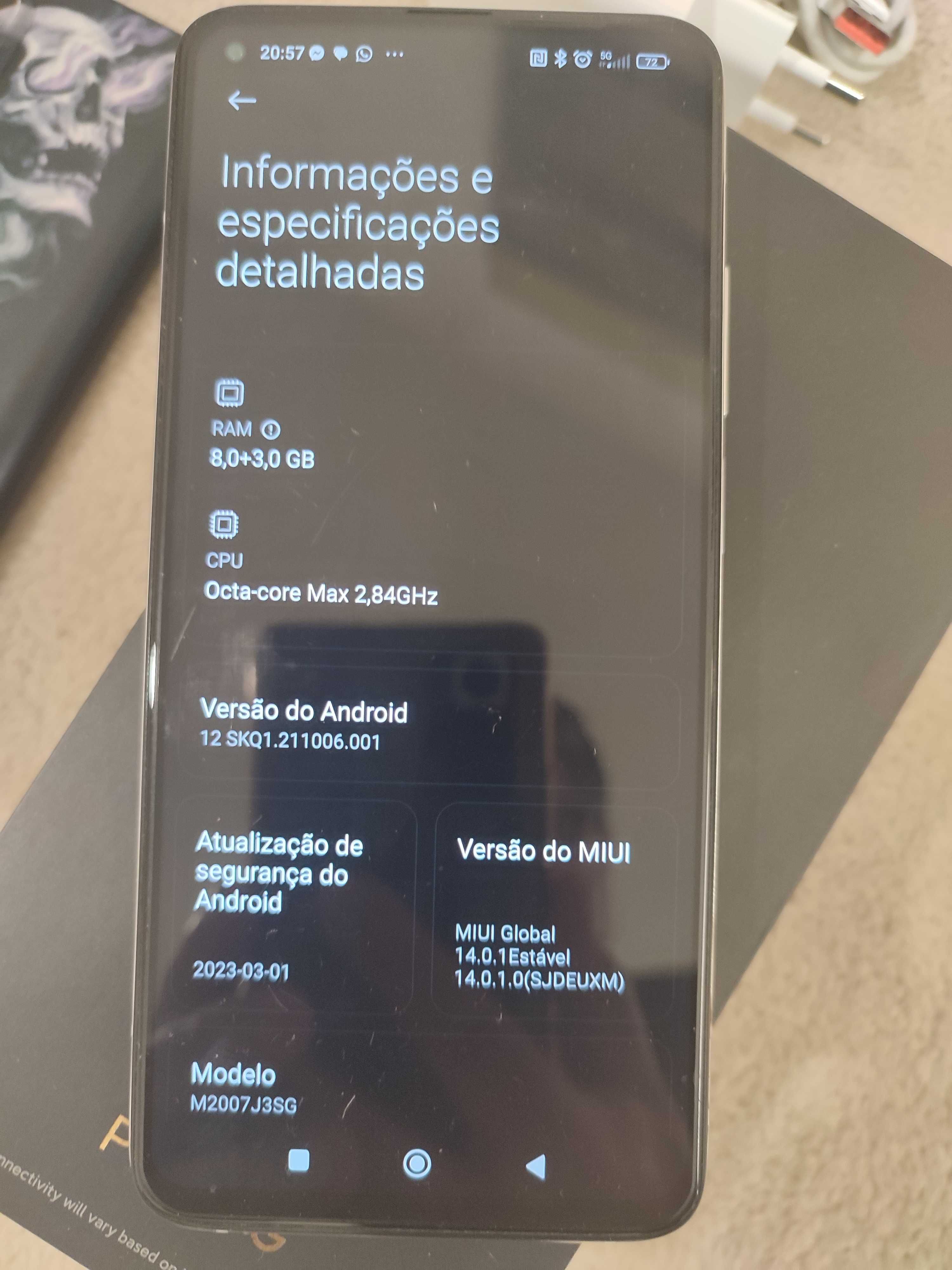 Xiaomi Mi 10T pro estado novo mais extras