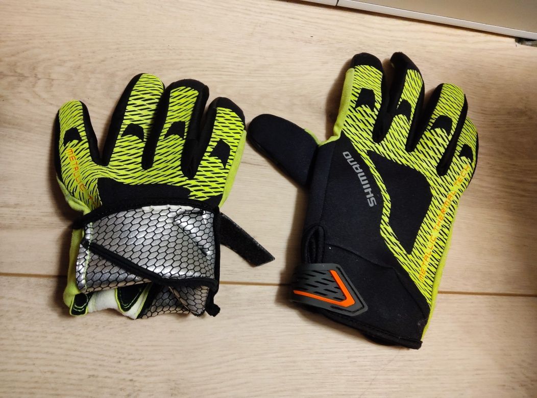 Rękawiczki rowerowe Shimano Windstopper Reflective Gloves -rozmiar L