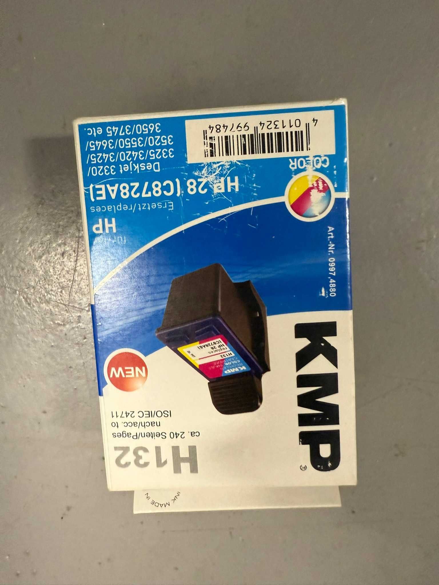 Tusz KMP H141 i H132 do drukarek HP Officejet 6100/6600/6700