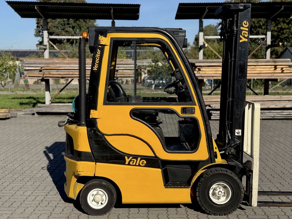 YALE [2014r] wózek widłowy 1600kg TRIPLEX !! 550cm !! UDT 11380mth PL