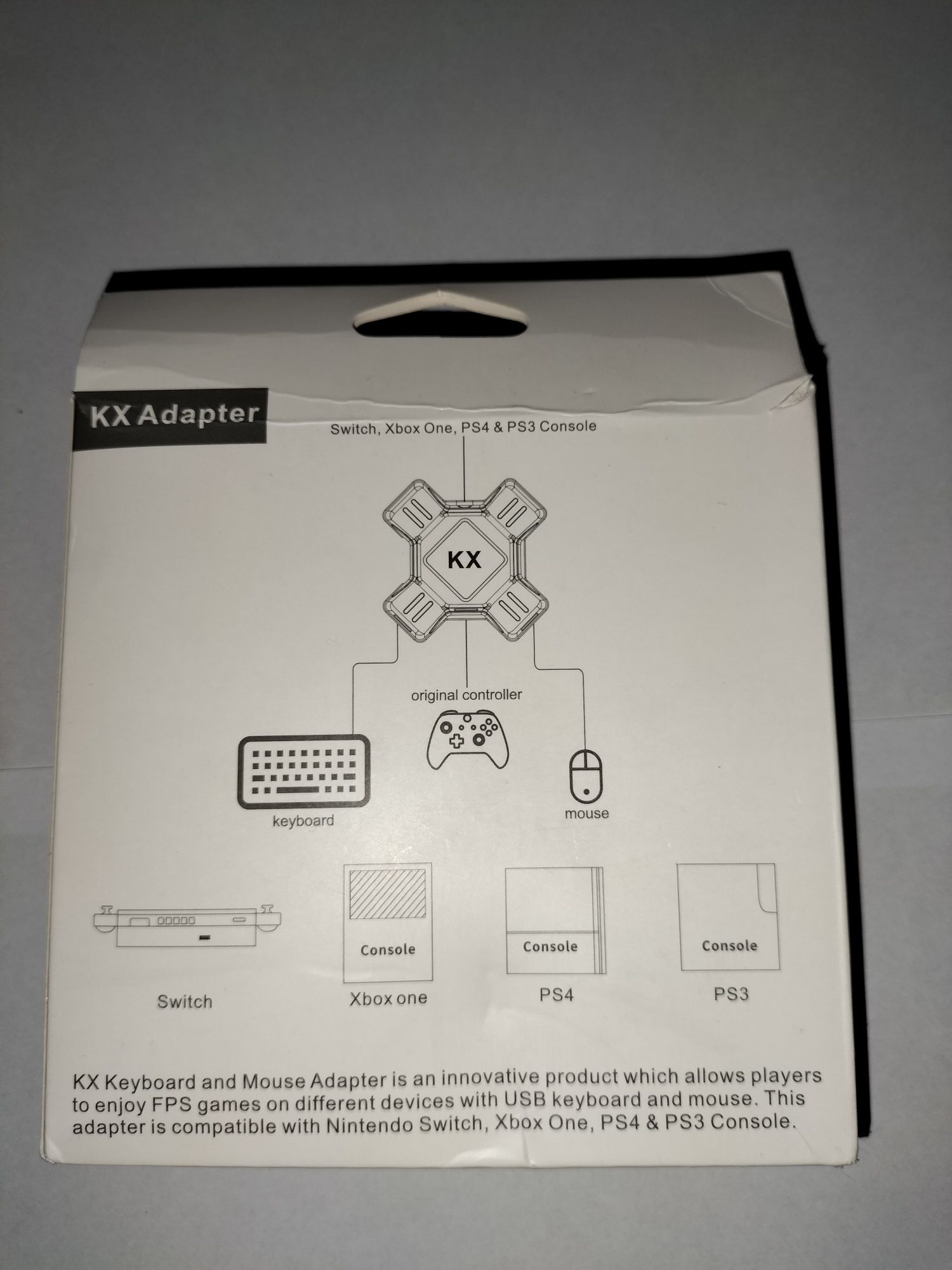Kx adapter do konsoli