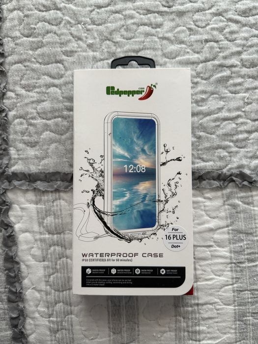 Capa à prova de agua iphone 16 plus