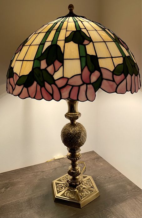 Lampa stołowa Art Deco Tiffany