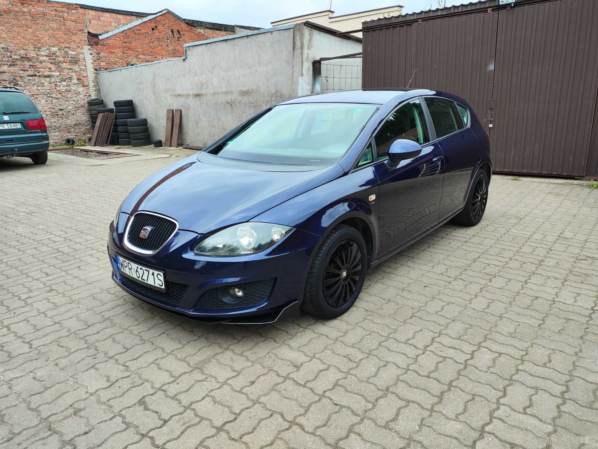 Seat Leon 1.4 TSI, 2009 r. klima, czujniki parkowania