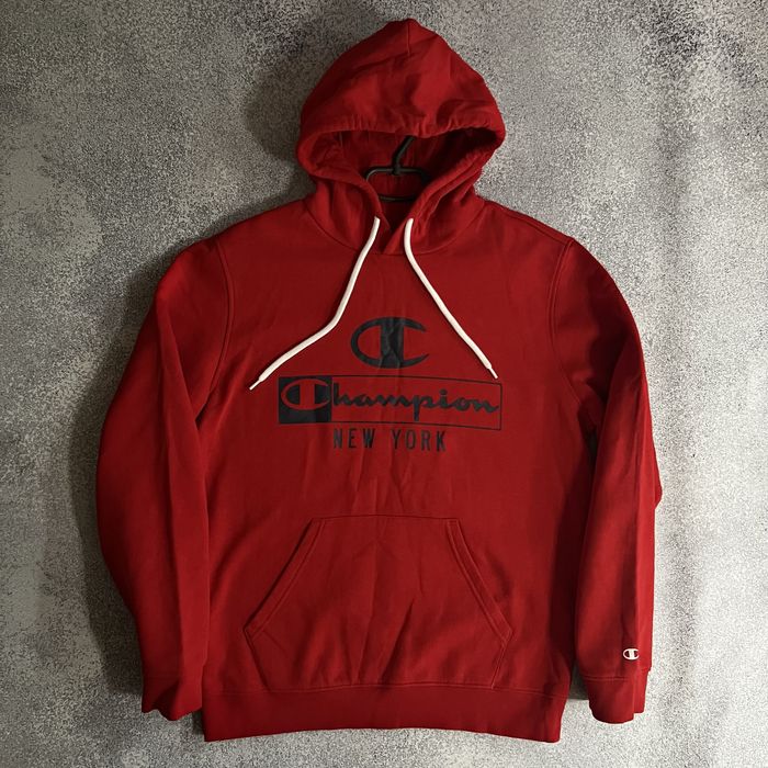 Худі CHAMPION new york оригінальна чоловіча кофта чемпіон на флісі