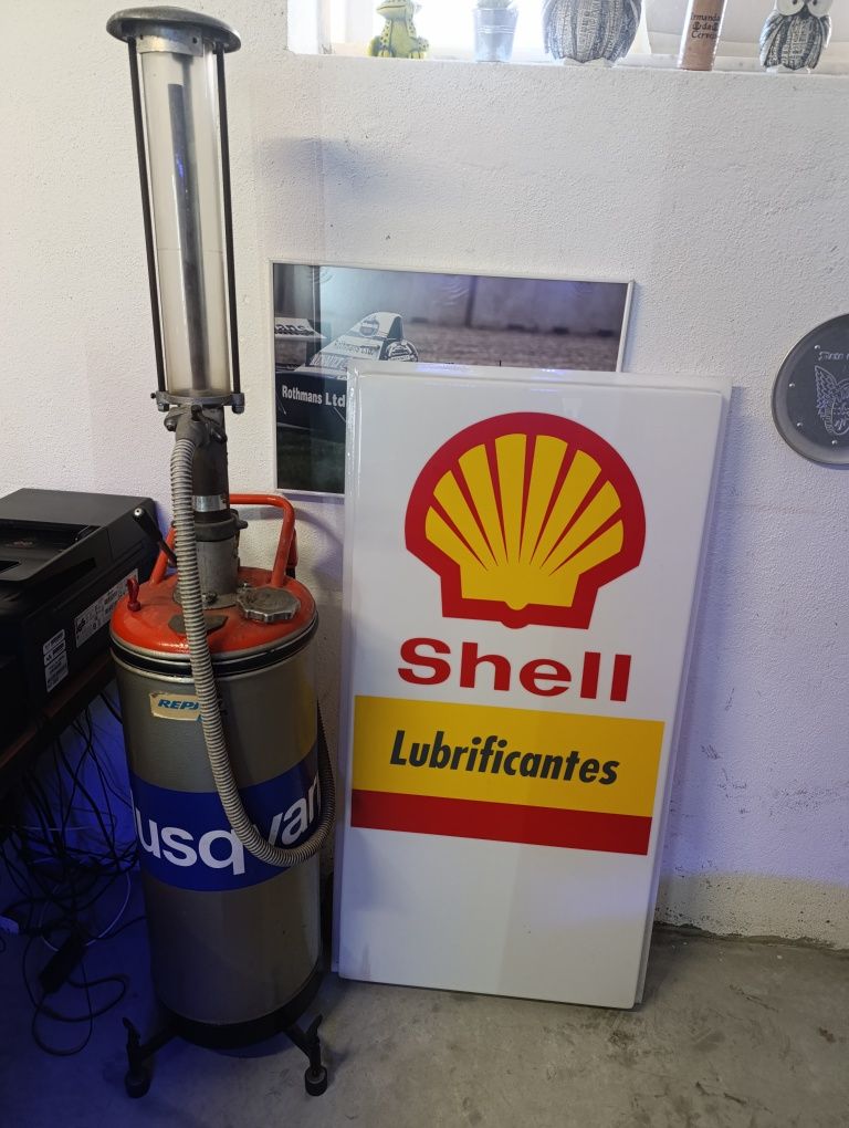 Bomba gasolina antiga mistura