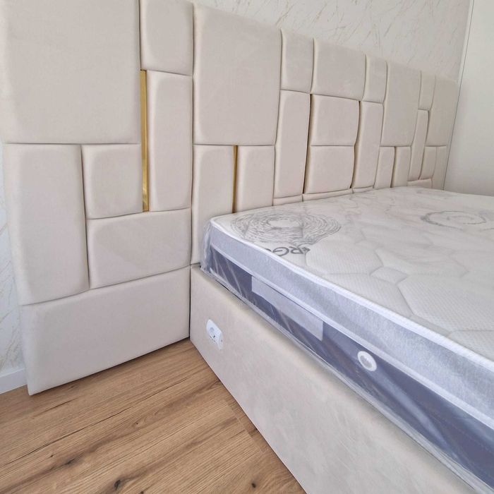 Camas de Casal Estofadas de Luxo 689€ Disp. em Várias Cores! 190x140m!