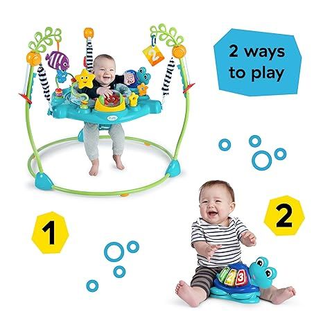 Skoczek Baby Einstein Ocean Explorers Edukacyjny 2W1 6M+ 11 Kg