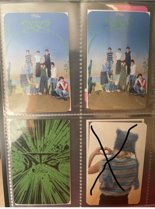 Оф. Карты Stray kids  Ate