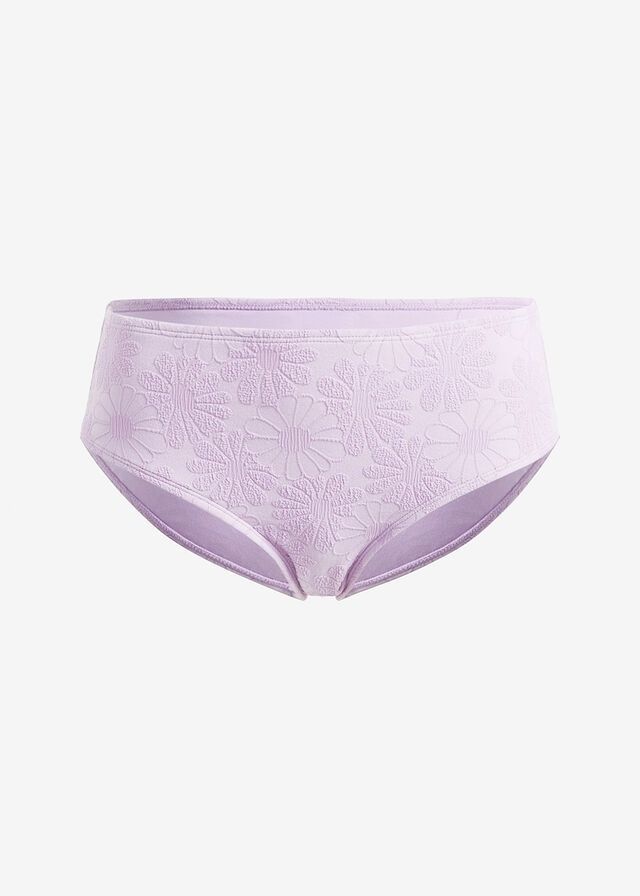 B.P.C figi bikini fioletowe w strukturalny wzór ^38