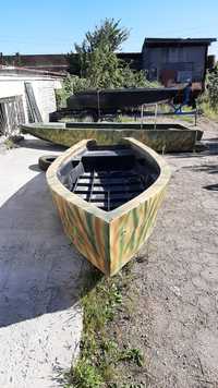 Лодка ПНД (поліетилен) плоскодонка човен