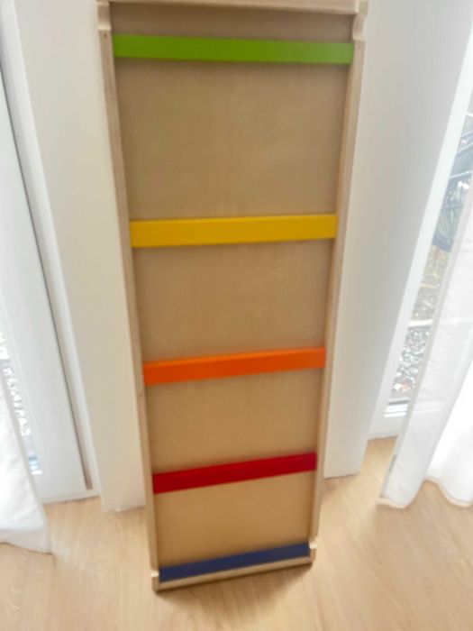 Drabinka wspinaczkowa i zjeżdżalnia 2w1 Playtive, ze sklejki brzozowej