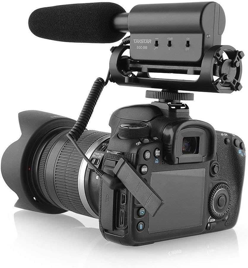 Професійний мікрофон SGC-598 для камер Nikon/Canon/DV відеокамер