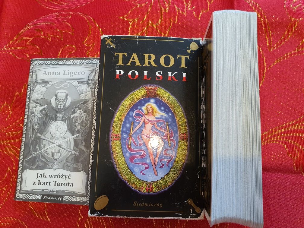 UNIKAT Tarot Polski Anna Ligero 1998 r. Karty Tarota Vintage