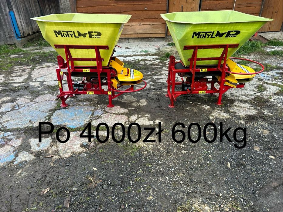 Piaskarka solarka posypywarka rozsiewacz piasku soli grysu Motyl Pom