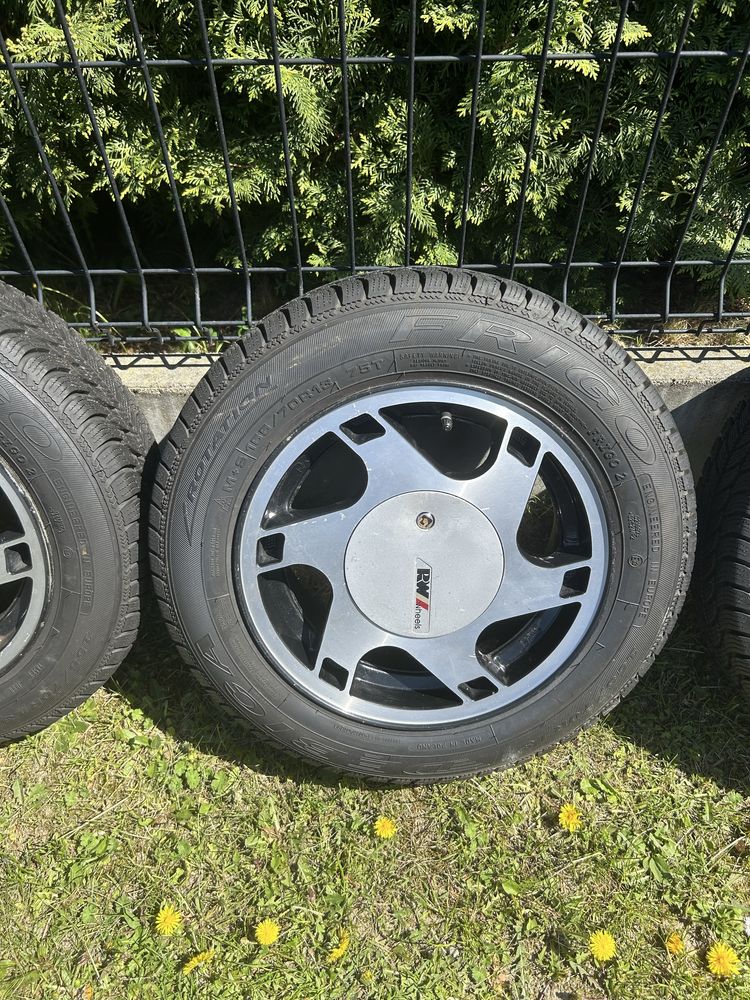 Alufelgi 13 cali z oponami frigo 155/70