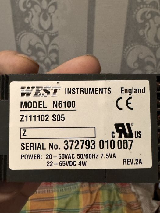 West n6100 терморегулятор