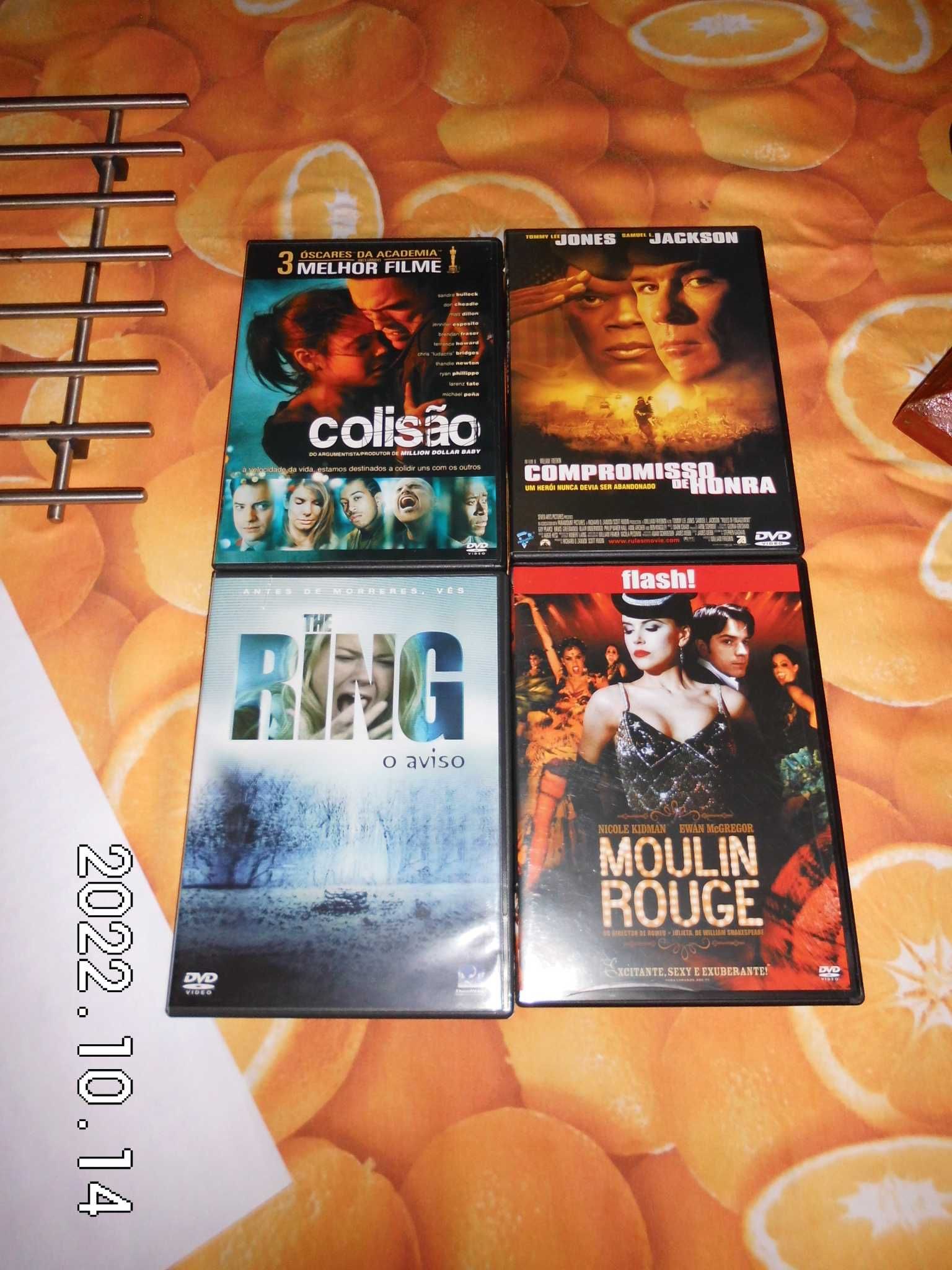 DVDS de música e filmes