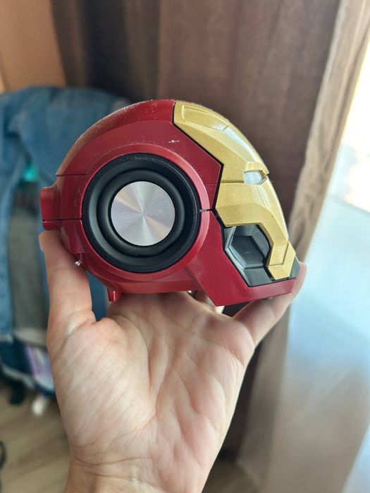 Портативна бездротова Bluetooth колонка Iron Man Залізна