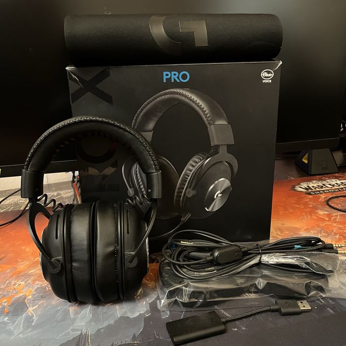 Продам ігрову гарнітуру Logitech G PRO X Gaming Headset Black
