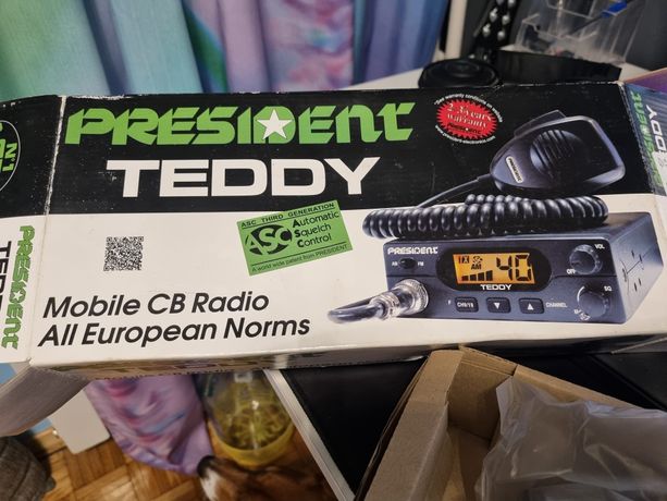 CB Radio President Teddy + Antena SIRIO