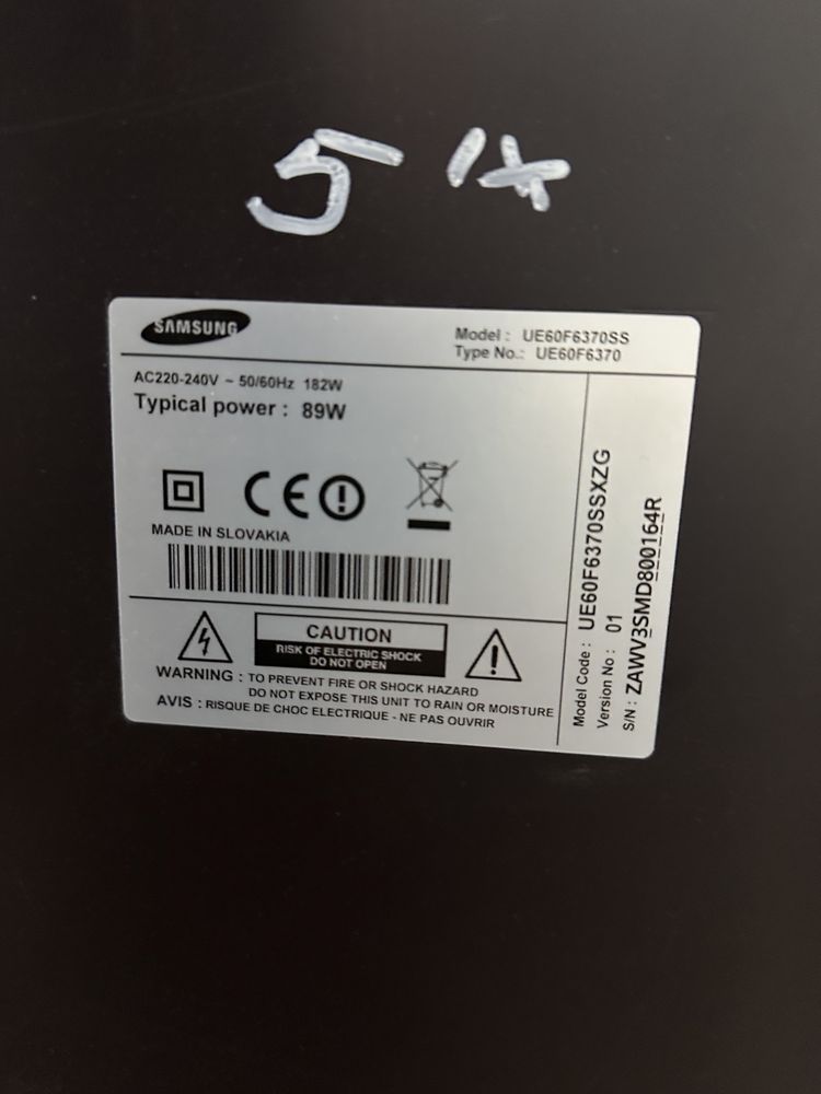 Телевізор Самсунг Samsung SmartTv 60 UE60F6370SS