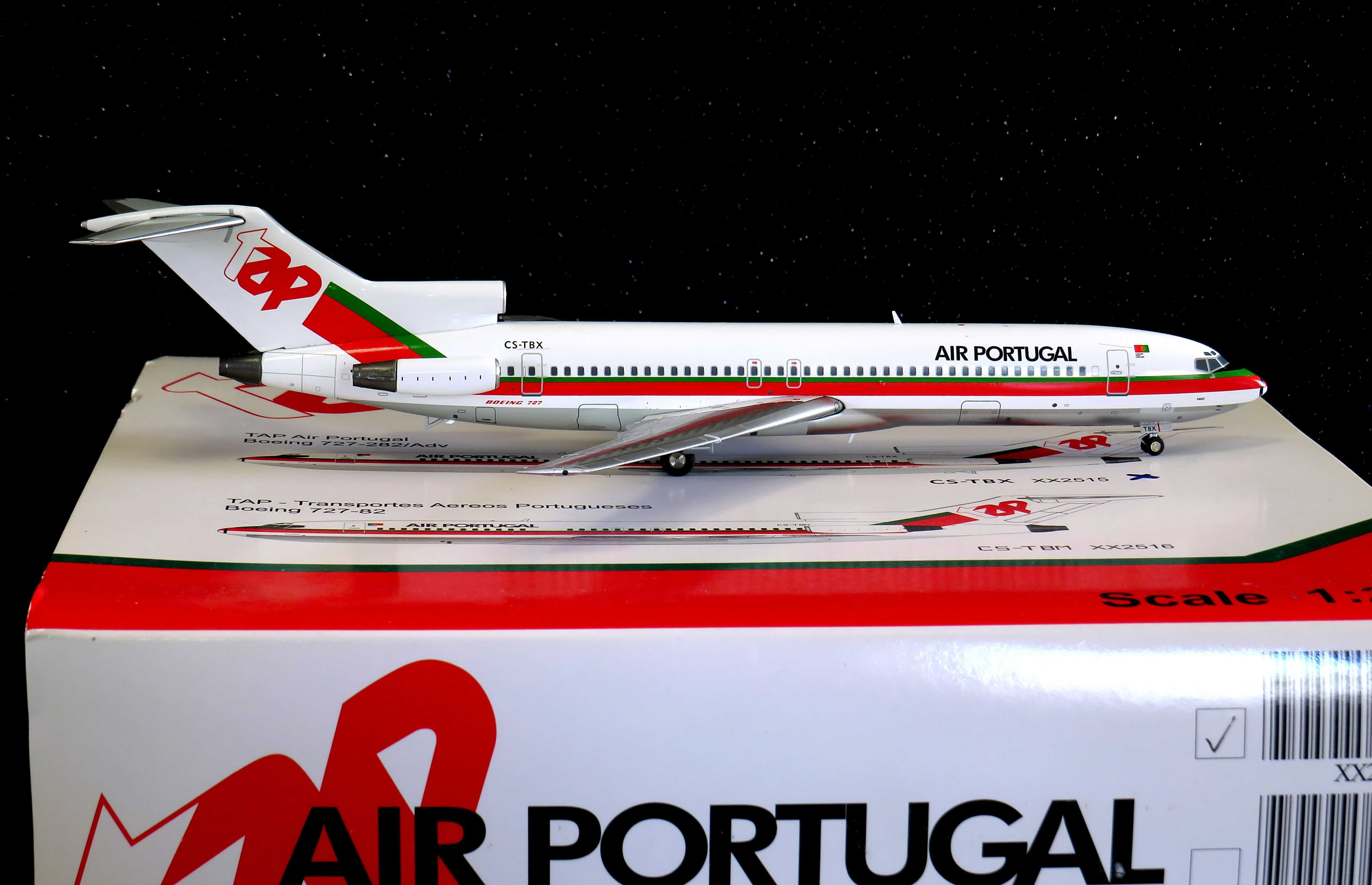 TAP Air Portugal Boeing 727-200 CS-TBX extremamente raro