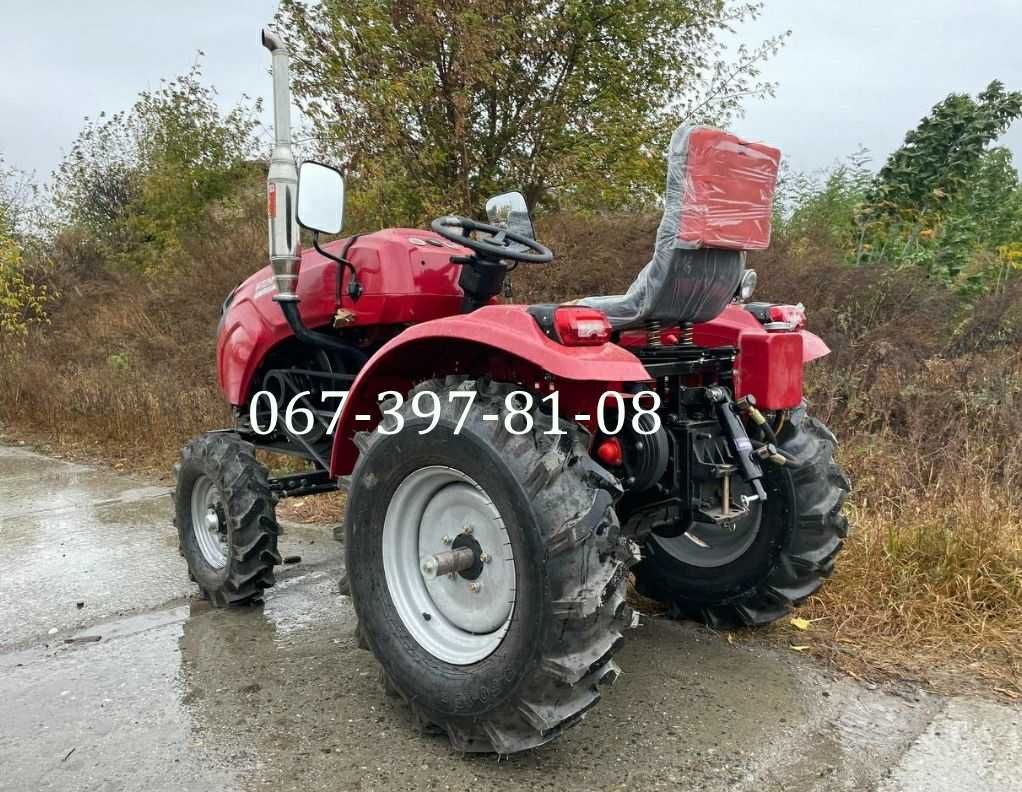 Мінітрактор Кентавр 240B Плуг і фреза Блокування диференціалу Доставка