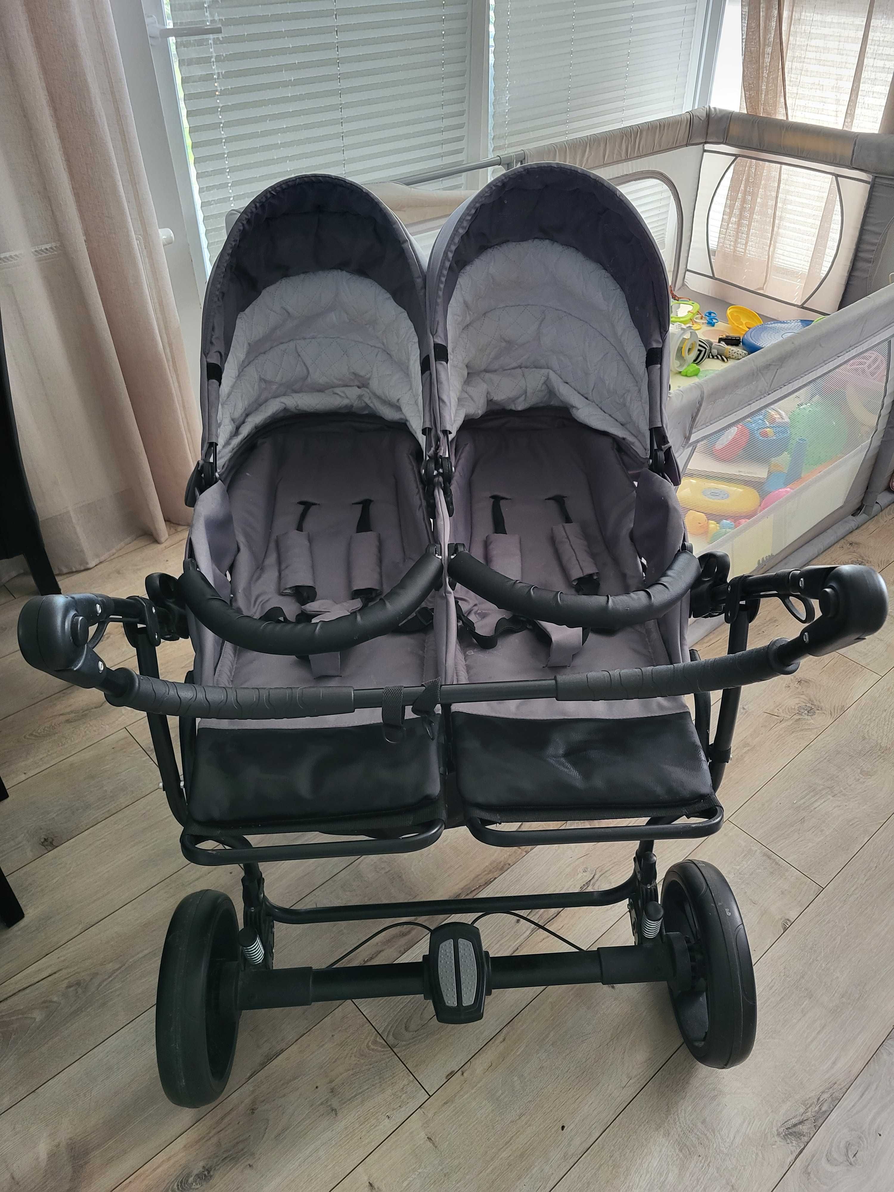 Wózek dla bliźniaków Mikado Twin