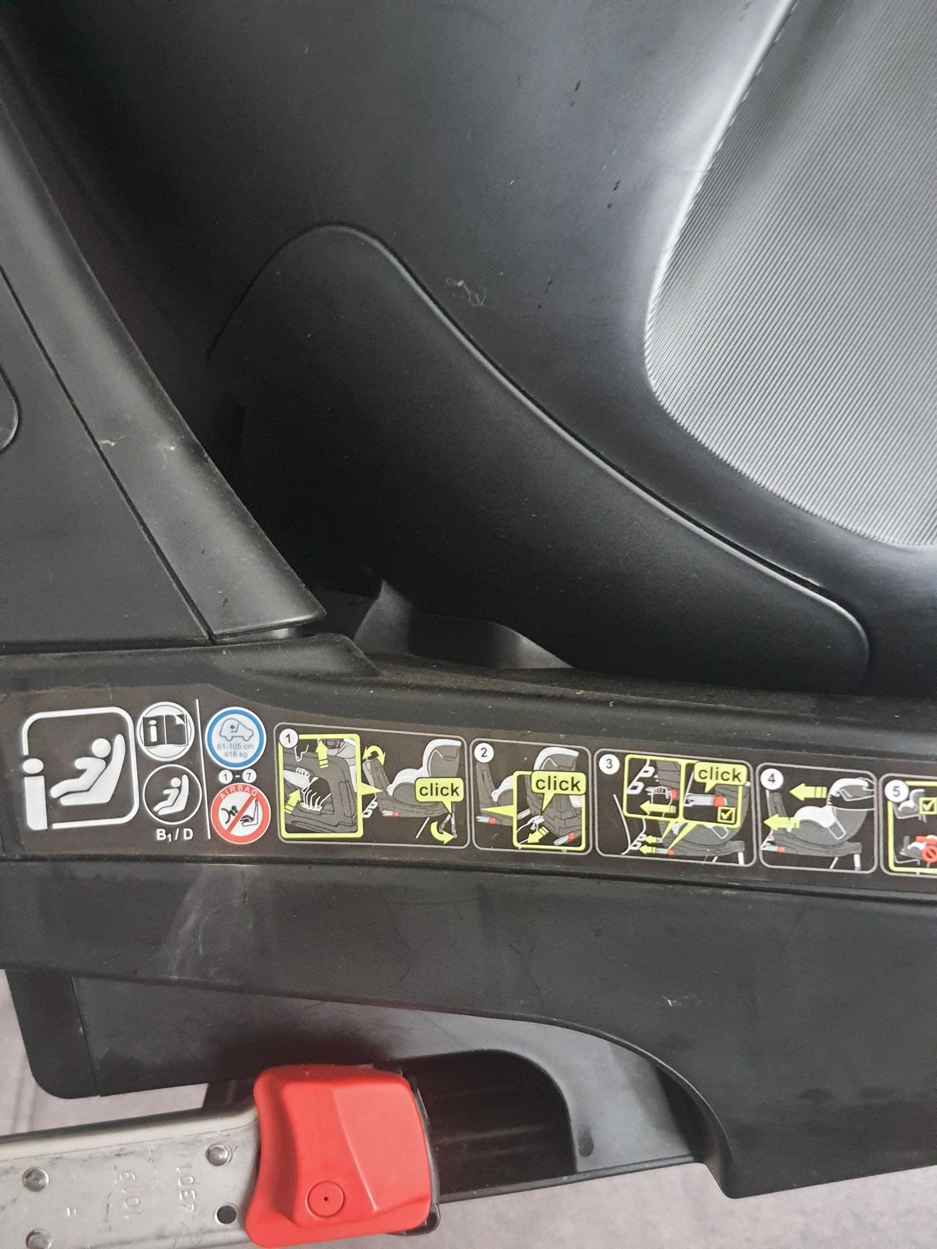 Автокрісло britax romer dualfix M i-size від 61 см до 105 см