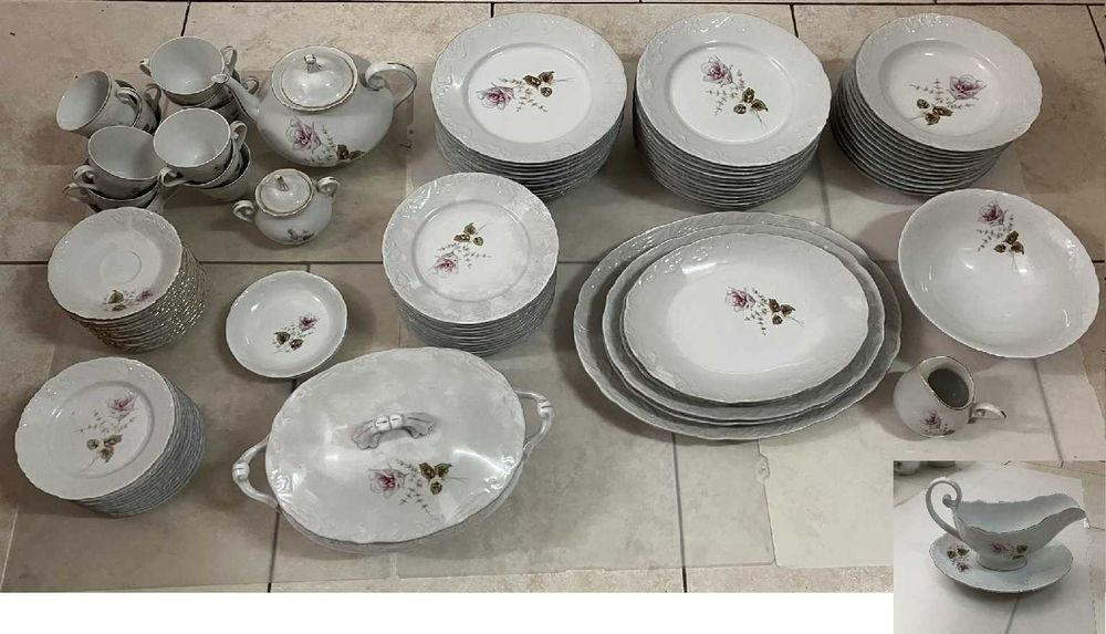 Conjunto de loiça / porcelana SPAL