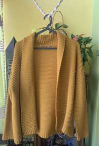 Cardigan amarelo da Tiffosi