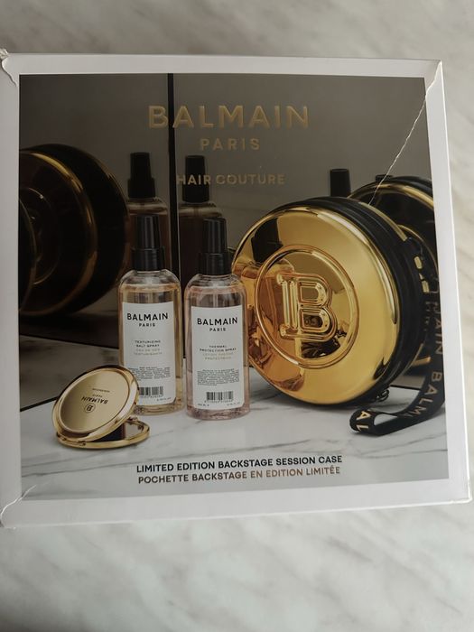 Kosmetyczka złota Balmain