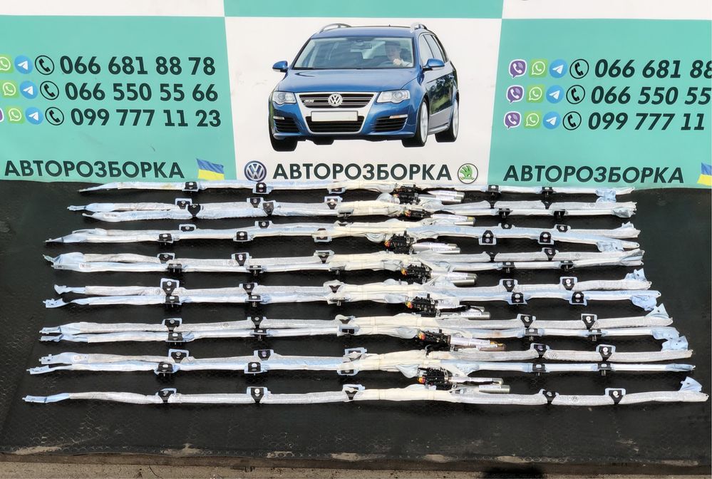 airbag passat b6 шторка крыши боковые подушки подушка безопасности