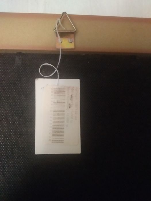 Янтарная картина с биркой 21смх26 см