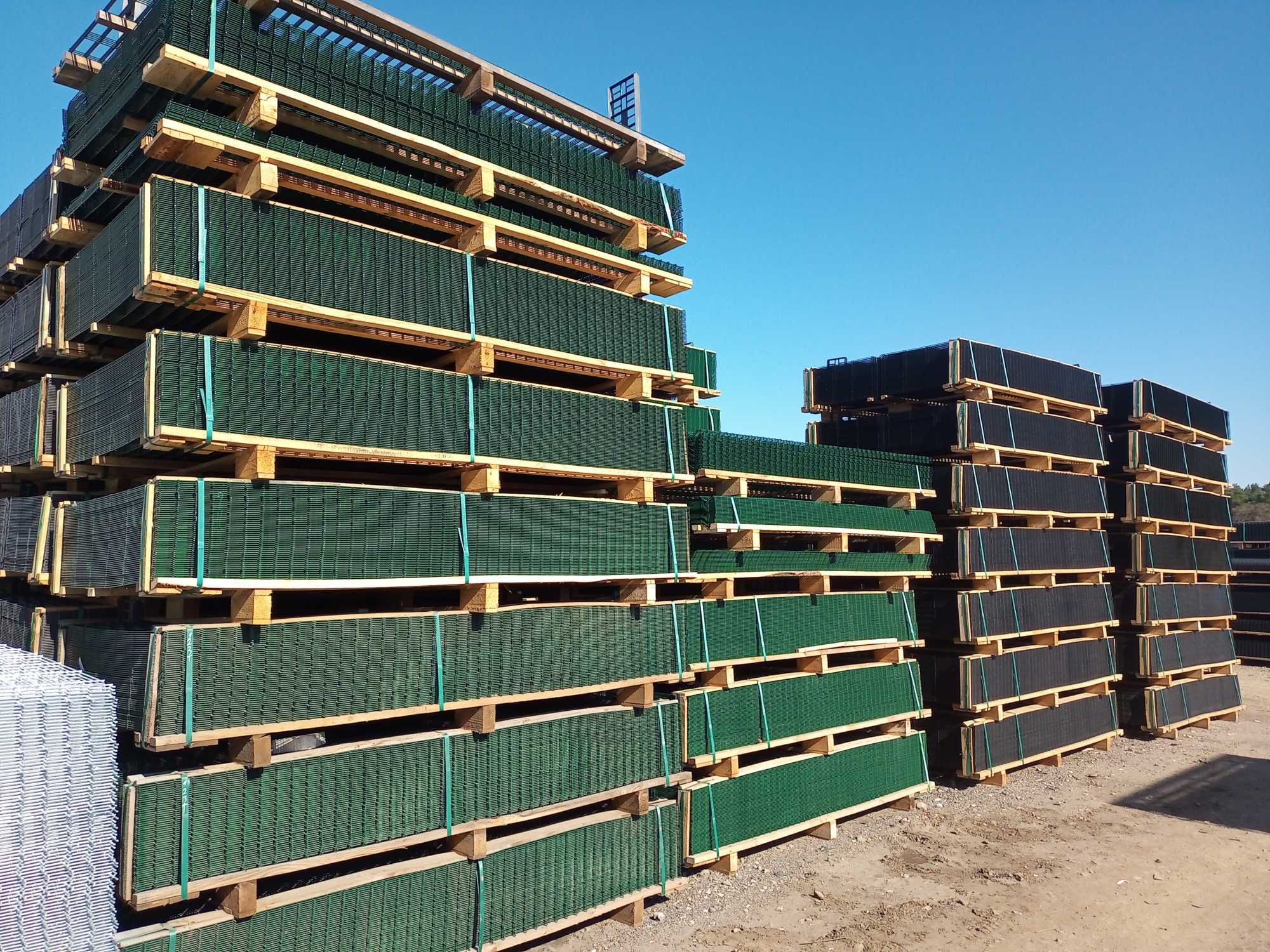 Panele ogrodzeniowe Ogrodzenia panelowe ZIELONE 173/250 fi5