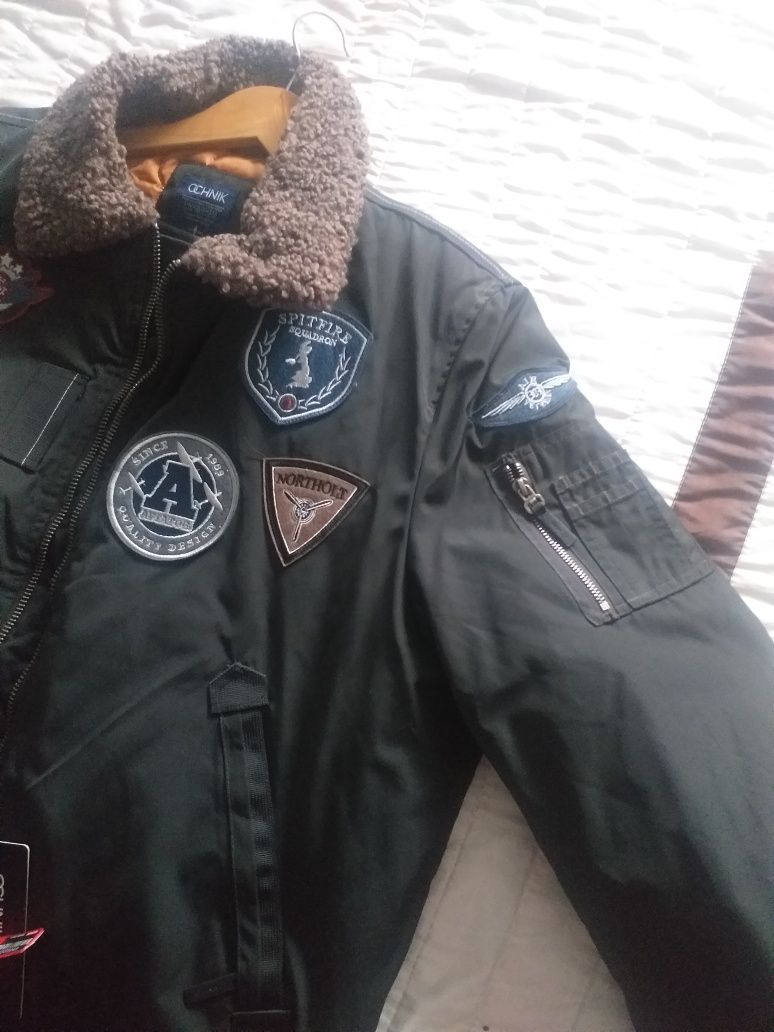 Kurtka męska pilotka firmy ochnik xxl nowa