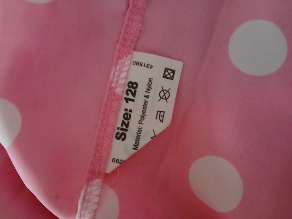 Mimi Myszka Miki sukienka kostium strój przebranie r. 128 cm