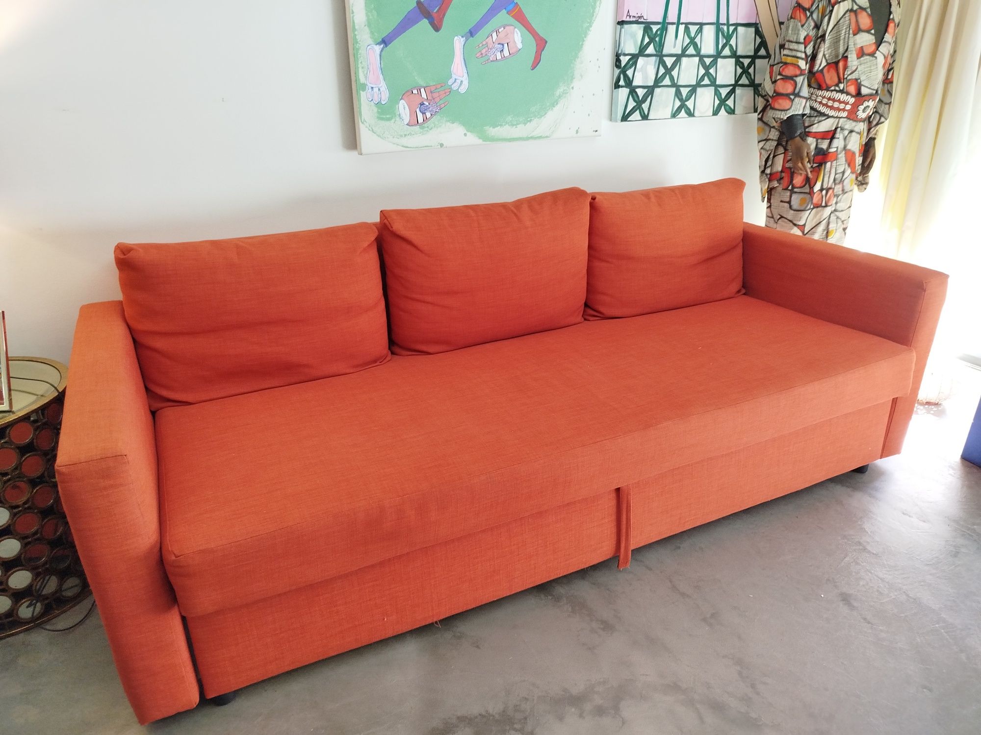 Sofá Cama Ikea Friheten, 3 lugares