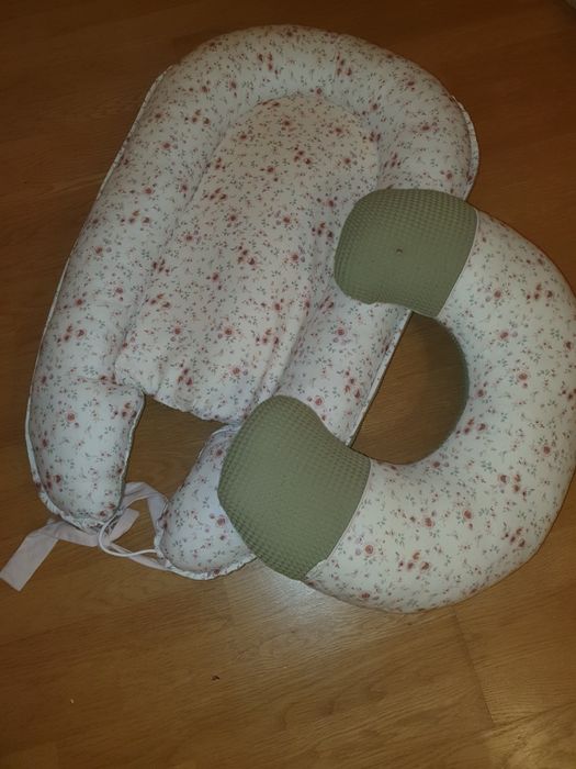 Almofada de amamentação e ninho para recém-nascido